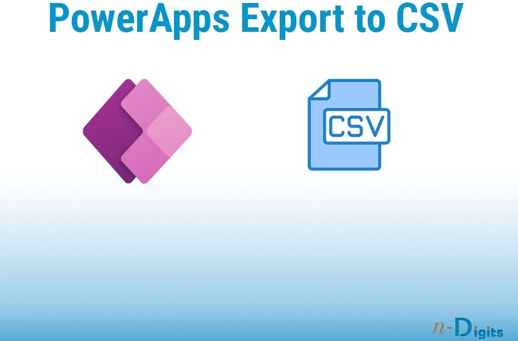 How to download csv from PowerApps Gallery